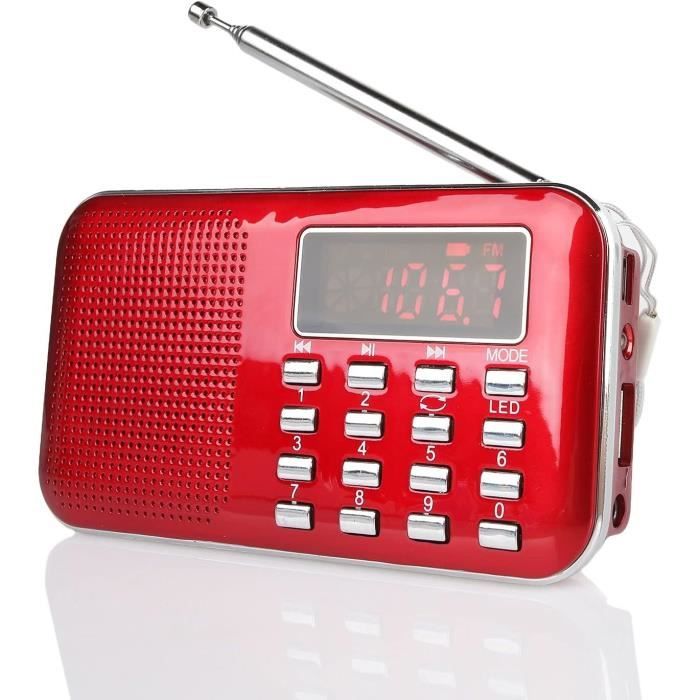 Radio De Poche FM/AM Sunstech RPC6 - Portable Mini, Piles AAA, écouteurs Inclus - Bleu - 13