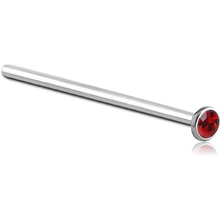 Clou De Nez Acier Cristal De Swarovski 2.15Mm[u946] - Achat / Vente