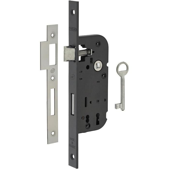 JOY DECOR Lot De 20 Boutons De Porte Carrés Noirs à Trou Unique Pour Armoires Et Tiroirs