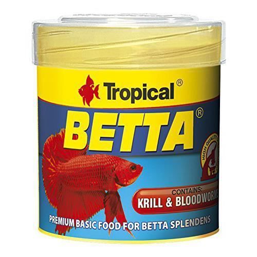 TROPICAL Betta Nourriture pour Aquariophilie 50 ML - S-076-1
