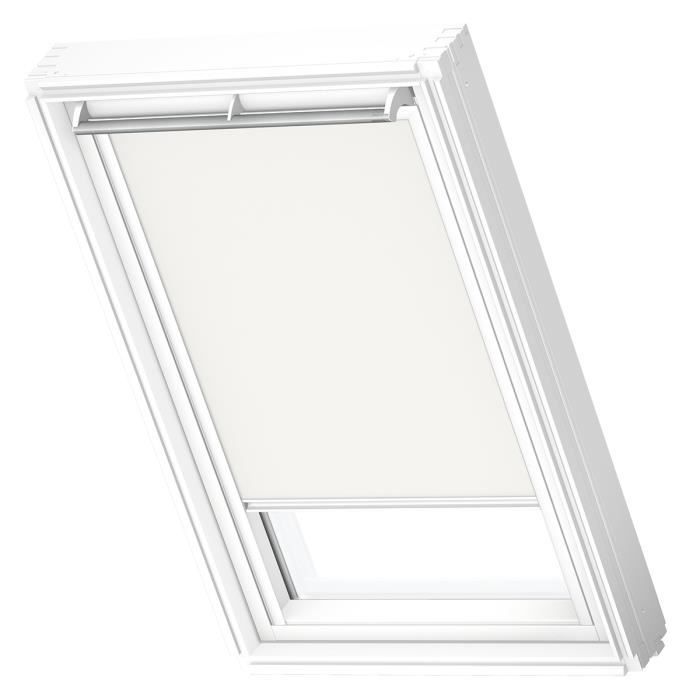 VELUX Store Original Occultant Blanc, Cadre Blanc, DKL S06 Cdiscount