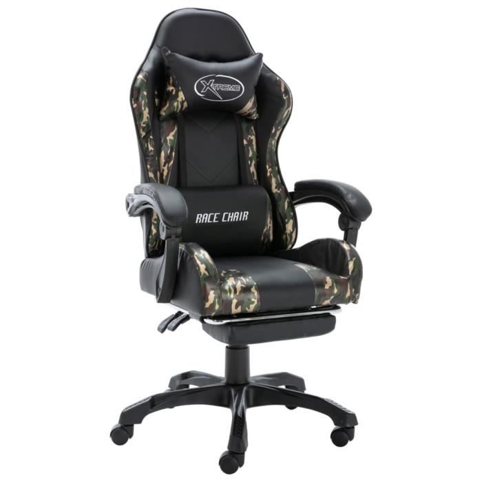 VIDAXL Fauteuil gaming - vue 3