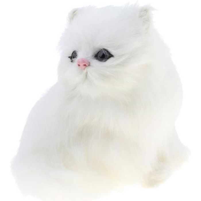 jouet peluche chat animé