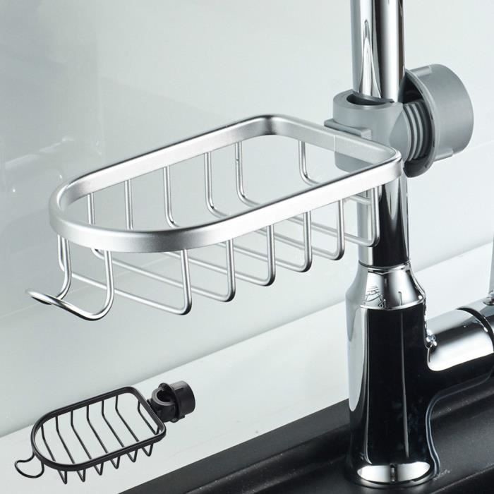 Égouttoir à Couverts SVOCK - 3 Compartiments Avec Porte-Cuillère - Range Couteaux Fourchettes Cuillères