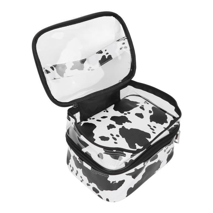 Sac à cosmétiques en maille transparente,sac de rangement de toilette