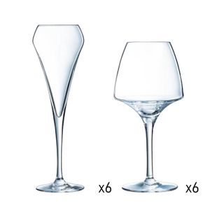 Coffret De 6 Verres à Cocktail Ballon Krysta 58 Cl – Chef Et Sommelier, Neuf