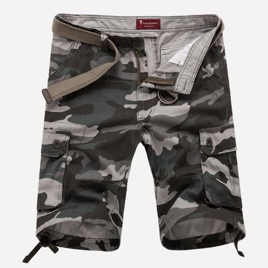 Bermuda homme kaki hot sale militaire