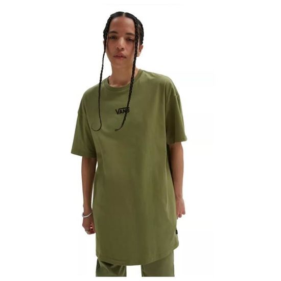 T shirt vans femme brun hot sale