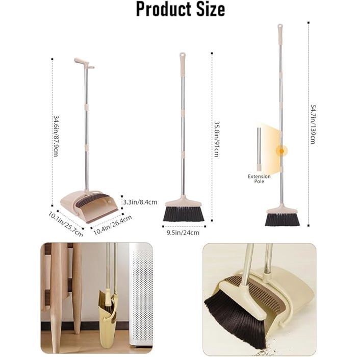 Ensemble De Mini-balais Et Pelle à Poussière, Nettoyeur De Table Multifonctionnel Compact Petit Balai Et Pelle A Poussiere Pour Nettoyage Du Clav 99222546