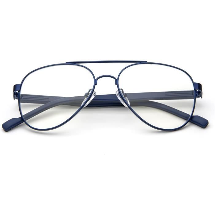 Lunette anti lumiere bleue aviateur cheap