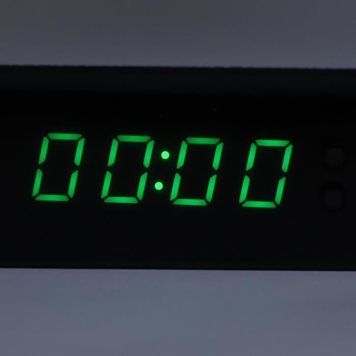 Dilwe Calendrier solaire de voiture Horloge Numérique de Voiture Affichage  LCD de Température de Date d'Heure Solaire Câblage - Cdiscount Maison
