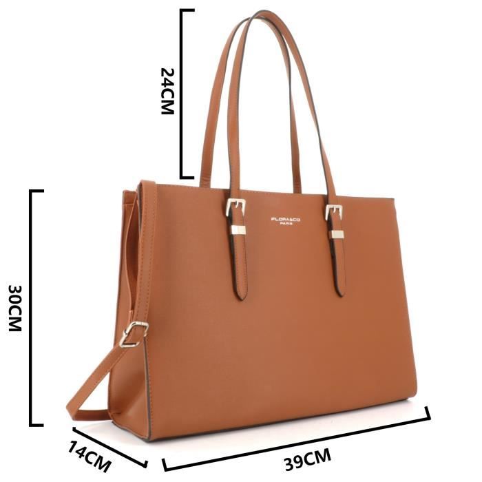 Sac a main noir flora & co sales