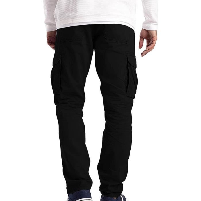 Pantalon militaire homme slim best sale