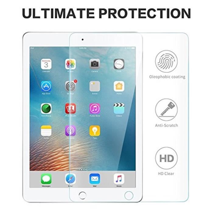 Verre Trempé pour iPad AIR 4 [Pack 2] Film Protection Ecran Resistant [Lot  de 2] Vitre Protecteur Anti Rayure Phonillico® - Protection d'écran pour  tablette - Achat & prix