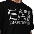 Tee-shirt EA7 Emporio Armani - Réf. 6RPT03-PJFFZ-1200. Couleur : Noir. Détails. - Coupe régulière. - Manches courtes. - Col en-2
