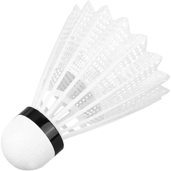 Toddmomy 12Pcs Plasticard Petites Balles Badminton Volant en Nylon Volants  en Nylon Volants D'Intérieur Volant Coloré Badminton en Plastique Air Badminton  Badminton Intérieur L'Oiseau : : Sports et Loisirs