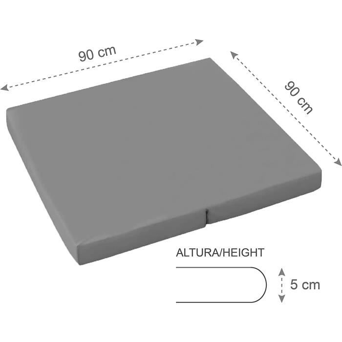 Matelas Moelleux 90x190 - Fabriqué En France - Mello - 7