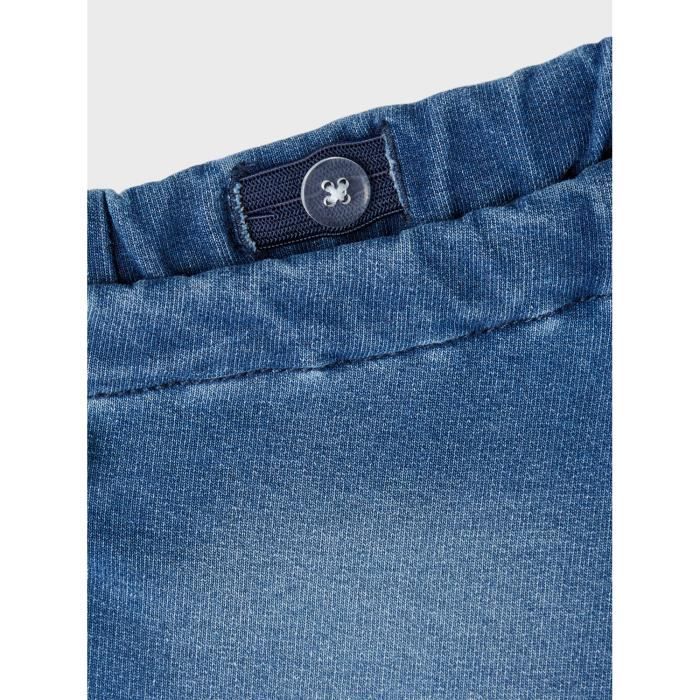 Jeans maigre taille haute pour femmes avec jambes larges pantalon