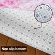 100 x 200 cm Salon chevet Tie-teints tapis tapis de sol chambre tapis moelleux-3
