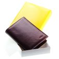 SPIRIT - Portefeuille en cuir véritable, marron…-3