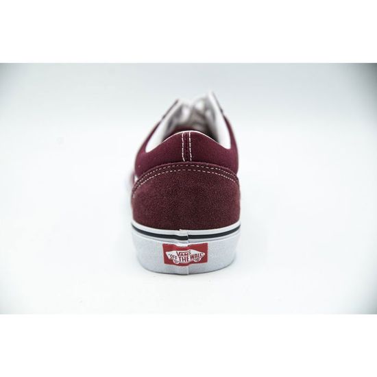 vans old skool rouge bordeaux homme