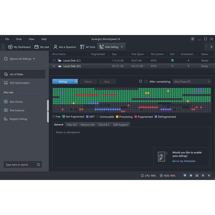 Auslogics BoostSpeed 14 - version 2026 - Logiciel préactivé, Activation ...