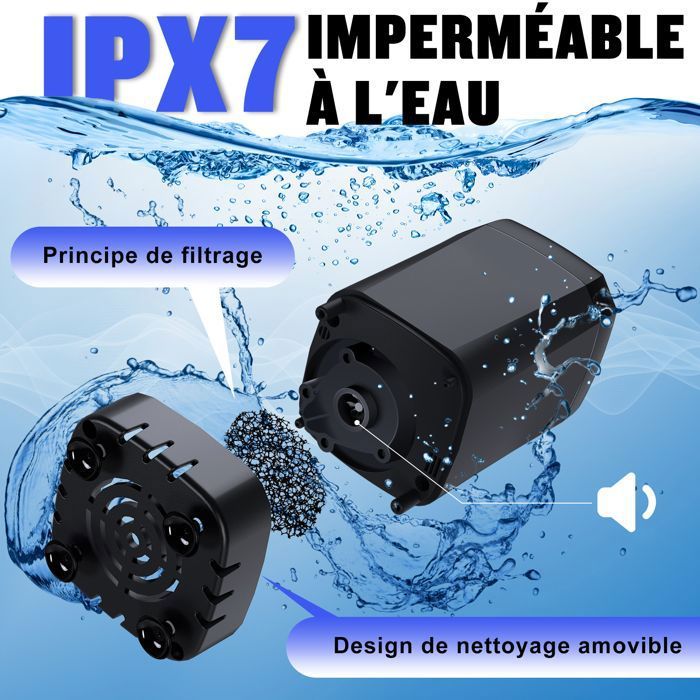Kit Douche de Camping, Camping Douche Portable, 6000mAh Pompe de Douche