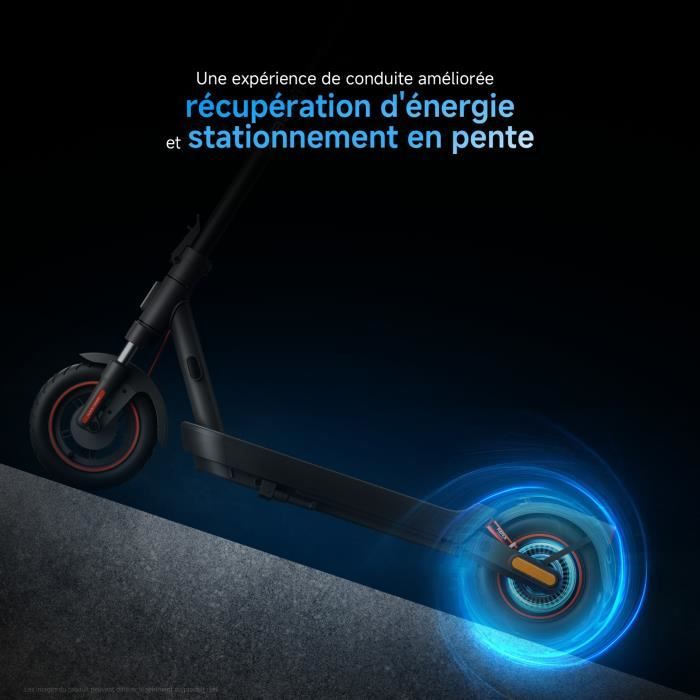 Trottinette électrique Xiaomi 5 Max - Moteur 400W, Autonomie 60 Km, Roues 10 Pouces, Noir