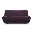 Canapé en lit Convertible avec Coffre de Rangement 3 Places Relax clic clac Banquette BZ en Tissu Pafos Violet-0