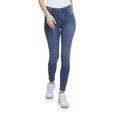 ELYA'S JEAN - Jean femme slim fit - Skinny push up - Taille haute - Jean couleur bleu-0