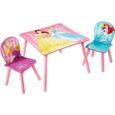 Ensemble table et 2 chaises DISNEY PRINCESS - Licence Disney Princesses - Multicolore - Pour enfant-0