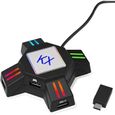 Adaptateur de souris clavier GamePad Convertisseur KX Switch Accessoires jeu pour PS4 PS3 Xbox Black Mignon-0