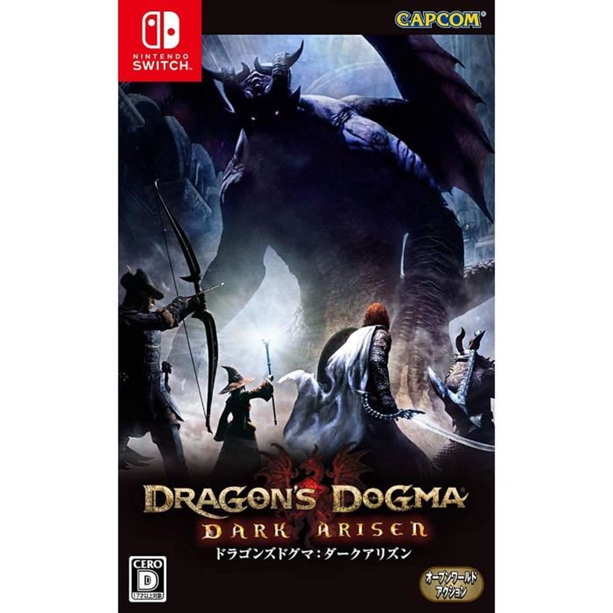 Capcom Dragon S Dogma Dark Arisen Nintendo Switch Region Free Import Japonais Cdiscount Jeux Video