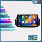 OSSURET Autoradio Android 13 2G+32G pour Fiat 500 2007-2014 avec 9 Pouces Écran Tactile GPS Bluetooth FM RDS Carplay