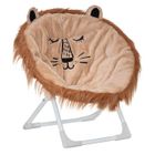 ATMOSPHERA CRÉATEUR D'INTÉRIEUR Fauteuil enfant pliant lion marron - Atmosphera createur d'interieur