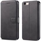 MSK Coque iPhone 6, Etui Portefeuille en Cuir PU Premium Flip Cover avec Stand Housse pour iPhone 6 - Noir