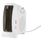 SLABO chauffage électrique par ventilateur 2000W chauffage par radiateur 2x étages de chauffage (1000/2000W) | 1x ventilateur