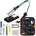 KATOOM Fer à souder TEMPSA 15 en 1 - Station de soudage 60W température réglable + sac de transport