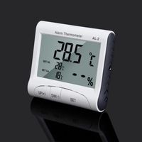 Mesure de la température et de l'humidité TD® 70*70*60mm Affichage numérique LCD Alarme automatique