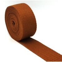 AnseTendance 10 mètres Coton Sangles 32mm millimètres pour sac fait main sac à dos anse bandoulière réglable couture marron chocola