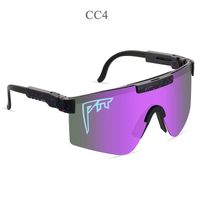 Pit Viper-Lunettes de soleil pour hommes et femmes,UV400,lunettes de soleil pour adultes,mode sport,VTT,lunettes - CC4[E791333]