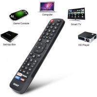 Télécommande pour Hisense, télécommande universelle Smart TV, télécommande parfaite pour télécommande sans fil Smart TV pour