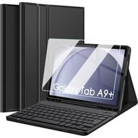 Clavier Coque Pour Samsung Galaxy Tab A9+ - A9 Plus 11 Pouces 2023 (Sm-X210-X216-X218) Tablette, Azerty Français Amovible Blu[C15]