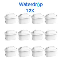 Waterdrop TÜV SÜD, NSF Certifiée Cartouche Filtrante, Remplacement pour Brita Maxtra+, Style, Merella Cool, Mavea Elemaris XL (12)