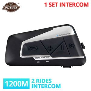 INTERCOM MOTO 1 pièces Interphone 1 - oreillette de Moto Hero 2,