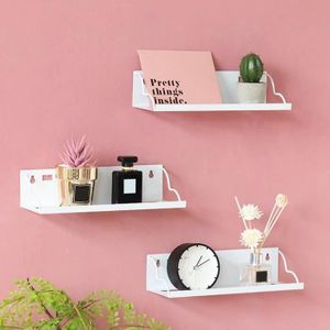 Lot De 3 Etagere Murale Etagere En Bois Mdf Bibliotheque