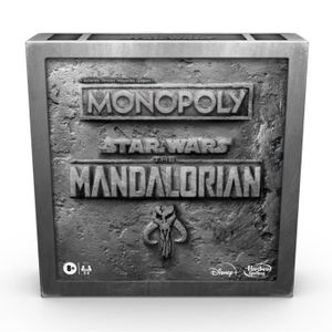 JEU SOCIÉTÉ - PLATEAU MONOPOLY - édition Star Wars The Mandalorian - Jeu