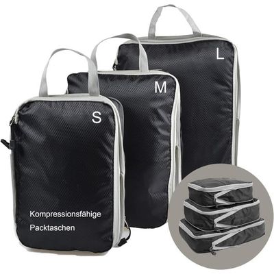 ENSEMBLE DE bagages 3 PIÈCES avec sac à cordon - compression