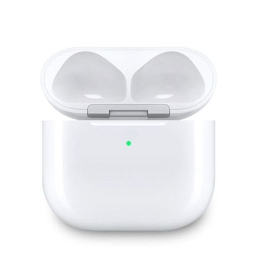 Étui Recharge Sans Fil AirPods 1ère Et 2ème Génération - Remplacement Origine, 550 MAh, Bouton Synchronisation Bluetooth
