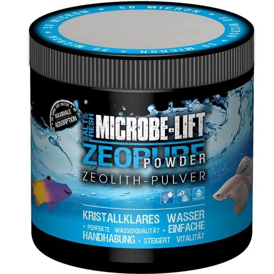 MICROBELIFT Zeopure Powder Poudre de zéolite pour Aquariums d`eau de